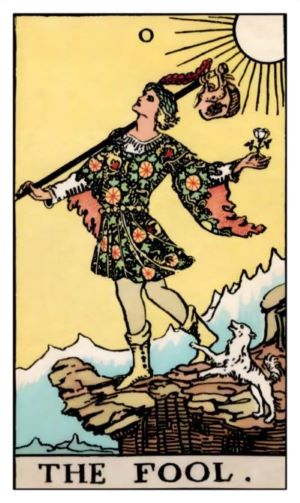 0 -The Fool (tarot card).